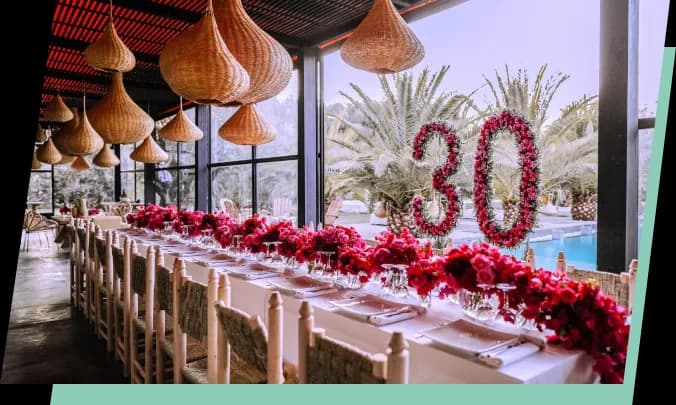 Location villas pour événements à Marrakech